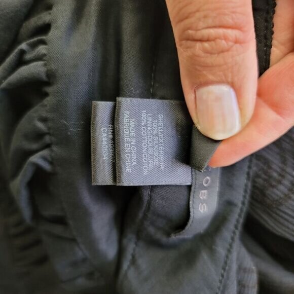 Marc jacobs size 6 layered black silk mini skirt - Picture 7 of 8